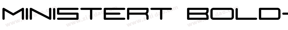 MinisterT Bold字体转换